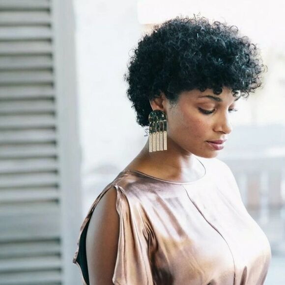 India Hicks Camo Drop Earrings NWT - Picture 2 of 2